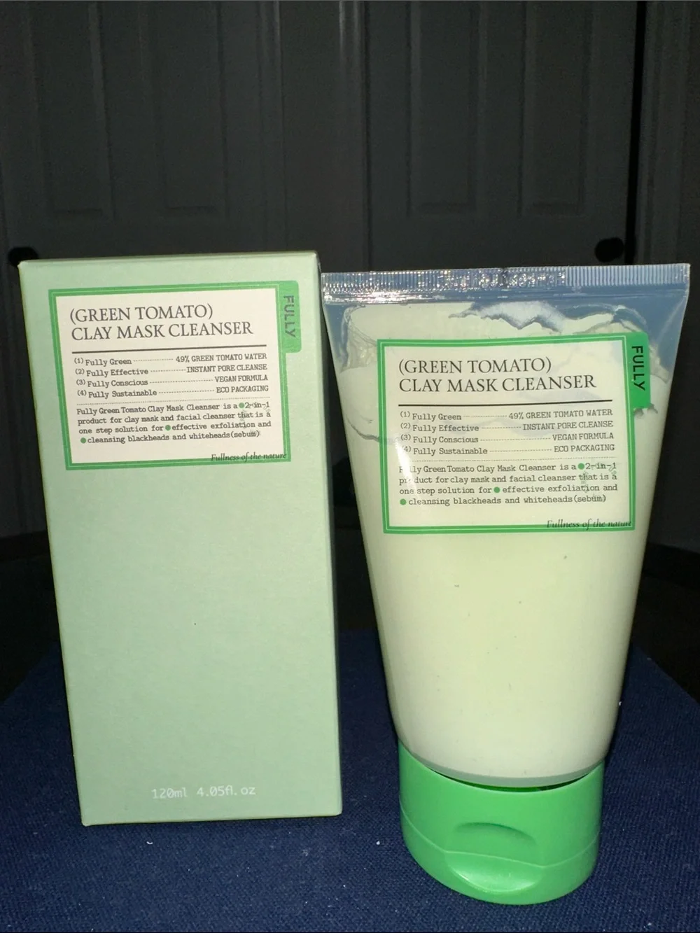 Green Tomato Clay Mask Cleanser - Green